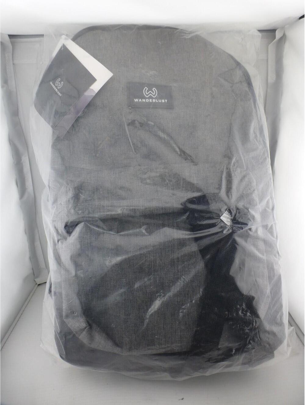 Wanderlust Heather Grey Backpack Cooler Bag Insulated Travel Daypack New - F1